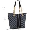 imageMontana West Tote Bag for Women Chain Tophandle HandbagsY GreyBlack Multi