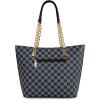 imageMontana West Tote Bag for Women Chain Tophandle HandbagsY GreyBlack Multi