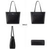 imageMontana West Tote Bags Vegan Leather Purses and Handbags for Women Top Handle Ladies Shoulder Bags1ablack