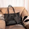 imageMontana West Tote Bags Vegan Leather Purses and Handbags for Women Top Handle Ladies Shoulder Bags1ablack