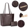 imageMontana West Tote Bags Vegan Leather Purses and Handbags for Women Top Handle Ladies Shoulder Bags4acoffee