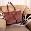 imageMontana West Tote Bags Vegan Leather Purses and Handbags for Women Top Handle Ladies Shoulder BagsAburgundy