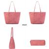 imageMontana West Tote Bags Vegan Leather Purses and Handbags for Women Top Handle Ladies Shoulder BagsApink
