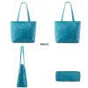 imageMontana West Tote Bags Vegan Leather Purses and Handbags for Women Top Handle Ladies Shoulder BagsAturquoise