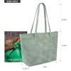 imageMontana West Tote Bags Vegan Leather Purses and Handbags for Women Top Handle Ladies Shoulder BagsGreen