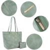 imageMontana West Tote Bags Vegan Leather Purses and Handbags for Women Top Handle Ladies Shoulder BagsGreen