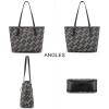 imageMontana West Tote Bags Vegan Leather Purses and Handbags for Women Top Handle Ladies Shoulder BagsMw Black