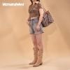 imageMontana West Tote Bags Vegan Leather Purses and Handbags for Women Top Handle Ladies Shoulder BagsMw Coffee