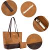 imageMontana West Tote Bags Vegan Leather Purses and Handbags for Women Top Handle Ladies Shoulder BagsTbrown