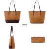 imageMontana West Tote Bags Vegan Leather Purses and Handbags for Women Top Handle Ladies Shoulder BagsTbrown