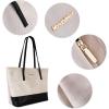 imageMontana West Tote Bags Vegan Leather Purses and Handbags for Women Top Handle Ladies Shoulder BagsTwhite