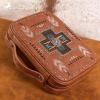 imageMontana West Western Style Embroidered Bible Covers for Women Men Book Carrying Case Church Bag Outdoor Bible Protective DC042CFBoho Style