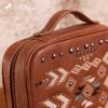 imageMontana West Western Style Embroidered Bible Covers for Women Men Book Carrying Case Church Bag Outdoor Bible Protective DC042CFBrown Embroide