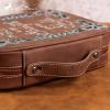 imageMontana West Western Style Embroidered Bible Covers for Women Men Book Carrying Case Church Bag Outdoor Bible Protective DC042CFBrown Turquoise