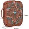 imageMontana West Western Style Embroidered Bible Covers for Women Men Book Carrying Case Church Bag Outdoor Bible Protective DC042CFElegant Style