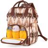 imageMontana West Wrangler Callie Diaper Bag Backpack with Stroller Straps Multifunction Baby Travel Bag WG22049110BDYAztecbeige