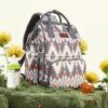 imageMontana West Wrangler Callie Diaper Bag Backpack with Stroller Straps Multifunction Baby Travel Bag WG22049110BDYAztecgrey