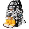 imageMontana West Wrangler Callie Diaper Bag Backpack with Stroller Straps Multifunction Baby Travel Bag WG22049110BDYBlack