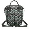 imageMontana West Wrangler Callie Diaper Bag Backpack with Stroller Straps Multifunction Baby Travel Bag WG22049110BDYClassic Stripe Black