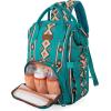 imageMontana West Wrangler Callie Diaper Bag Backpack with Stroller Straps Multifunction Baby Travel Bag WG22049110BDYGreen
