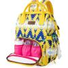 imageMontana West Wrangler Callie Diaper Bag Backpack with Stroller Straps Multifunction Baby Travel Bag WG22049110BDYLemon Yellow