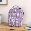 imageMontana West Wrangler Callie Diaper Bag Backpack with Stroller Straps Multifunction Baby Travel Bag WG22049110BDYLilac
