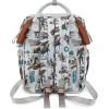 imageMontana West Wrangler Callie Diaper Bag Backpack with Stroller Straps Multifunction Baby Travel Bag WG22049110BDYTtbeige