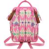 imageMontana West Wrangler Callie Diaper Bag Backpack with Stroller Straps Multifunction Baby Travel Bag WG22049110BDYTtpink