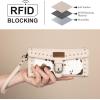 imageMontana West X Wrangler Womens Wallet Western Wristlet for Women Large Rfid Wallet with Detachable Credit Card HolderCowbeige