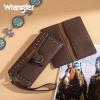 imageMontana West X Wrangler Womens Wallet Western Wristlet for Women Large Rfid Wallet with Detachable Credit Card HolderWesterncoffee