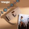 imageMontana West X Wrangler Womens Wallet Western Wristlet for Women Large Rfid Wallet with Detachable Credit Card HolderWesternkhaki