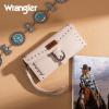 imageMontana West X Wrangler Womens Wallet Western Wristlet for Women Large Rfid Wallet with Detachable Credit Card HolderWesterntan