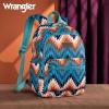 imageMontana West x Wrangler Aztec Backpack Mommy Daypack Western Travel Bag for WomenTurquoise