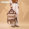 imageWrangler Diaper Bag Backpack Aztec Travel Backpack Purses Western MultiFunction Baby Bags for Mom with Waterproof Insulated PocketsBeige