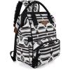 imageWrangler Diaper Bag Backpack Aztec Travel Backpack Purses Western MultiFunction Baby Bags for Mom with Waterproof Insulated PocketsBlack