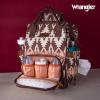 imageWrangler Diaper Bag Backpack Aztec Travel Backpack Purses Western MultiFunction Baby Bags for Mom with Waterproof Insulated PocketsBrown