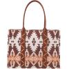 imageWrangler Tote Bag for Women Western Purse and Aztec Satchel HandbagAngel Diamond Camel