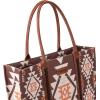 imageWrangler Tote Bag for Women Western Purse and Aztec Satchel HandbagAngel Diamond Taupe