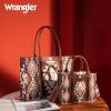 imageWrangler Tote Bag for Women Western Purse and Aztec Satchel HandbagAngel Diamond Taupe