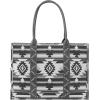 imageWrangler Tote Bag for Women Western Purse and Aztec Satchel HandbagL Angel Diamond Black