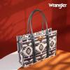 imageWrangler Tote Bag for Women Western Purse and Aztec Satchel HandbagL Angel Diamond Black