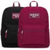 imageMontana West 2 Pcs Everyday Backpacks for Women Men Lightweight College Bookbag Casual Daypack Backpack for Commute ampamp TravelBlack  Burgundy