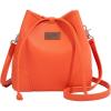 imageMontana West Lee Small Crossbody Bags for Women Drawstring Bucket Purse with Adjustable StrapOrange