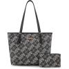 imageMontana West Tote Bags Vegan Leather Purses and Handbags for Women Top Handle Ladies Shoulder BagsMw Black