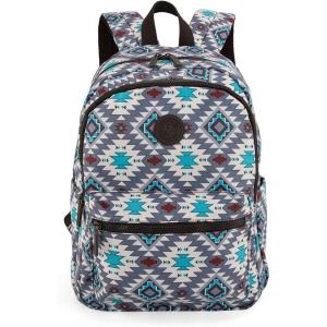 imageMontana West Backpack for Women Western Travel Backpack Purse Casual Daypack for Laptop CollegeAztec Gray