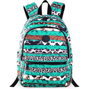 imageMontana West Backpack for Women Western Travel Backpack Purse Casual Daypack for Laptop CollegeBoho Leopard