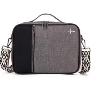 imageMontana West Bible Covers for Women Men with Leather Bookmark Carrying Book Case Church Bag Outdoor Protective MWC1261KHGreyblack