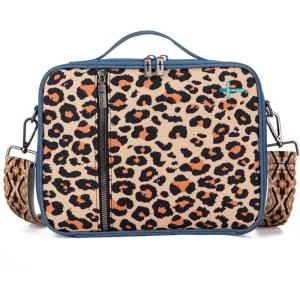 imageMontana West Bible Covers for Women Men with Leather Bookmark Carrying Book Case Church Bag Outdoor Protective MWC1261KHLeopard