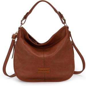 imageMontana West Hobo Bags for Women Shoulder Purses and HandbagsBrown Mw