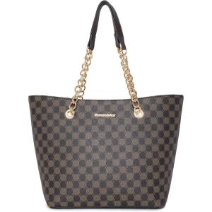 imageMontana West Tote Bag for Women Chain Tophandle HandbagsA Coffee